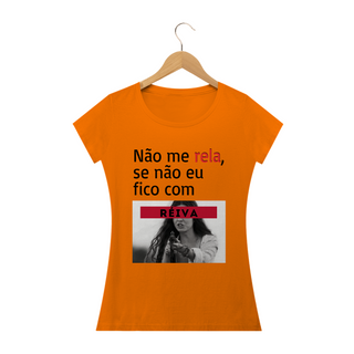 Nome do produtoT-shirt Feminina Branca e Colorida (letra preta) 