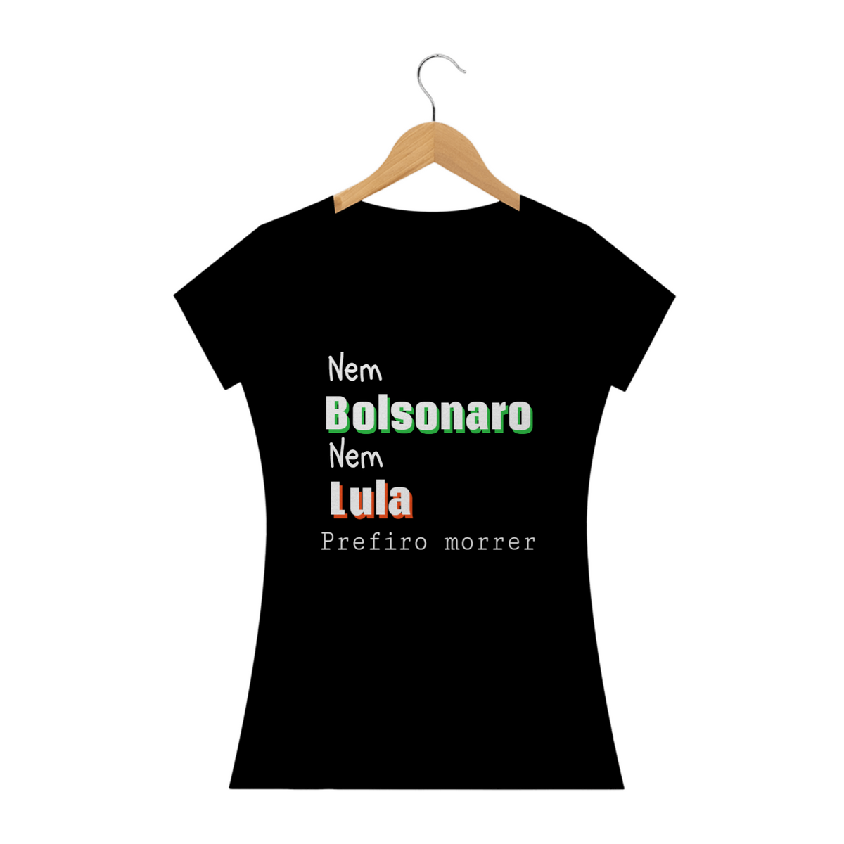 Nome do produto: T-shirt Feminina Preta e Colorida \