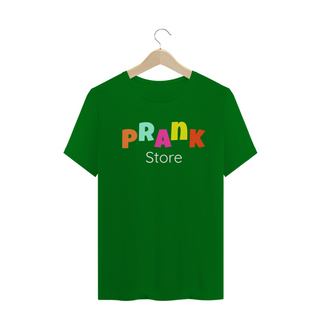 Nome do produtoT-shirt Masculina Preta e Colorida (letra colorida) Prank Store 