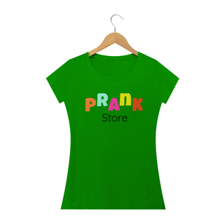 T-shirt Feminina Colorida (letra colorida) Prank Store