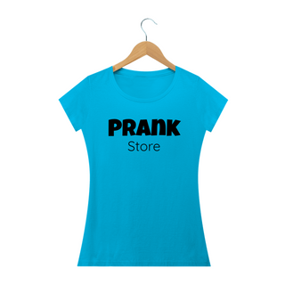 Nome do produtoT-shirt Feminina Branca e Colorida (letra preta) Prank Store