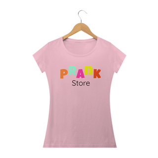 Nome do produtoT-shirt Feminina Colorida (letra colorida) Prank Store
