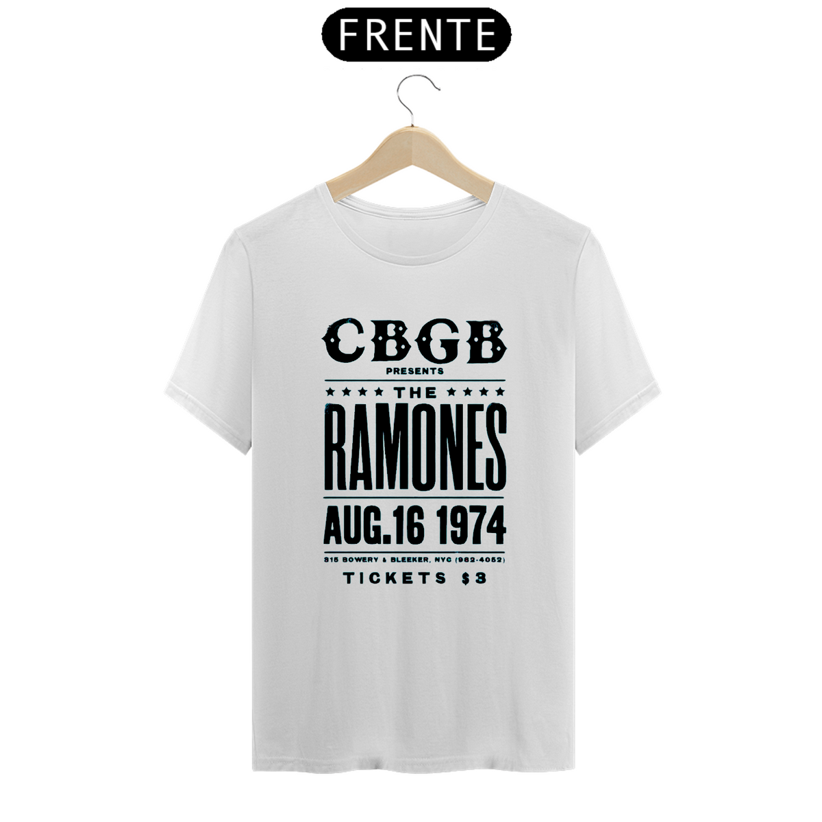 Nome do produto: Ramones CBGB 1974 Prime