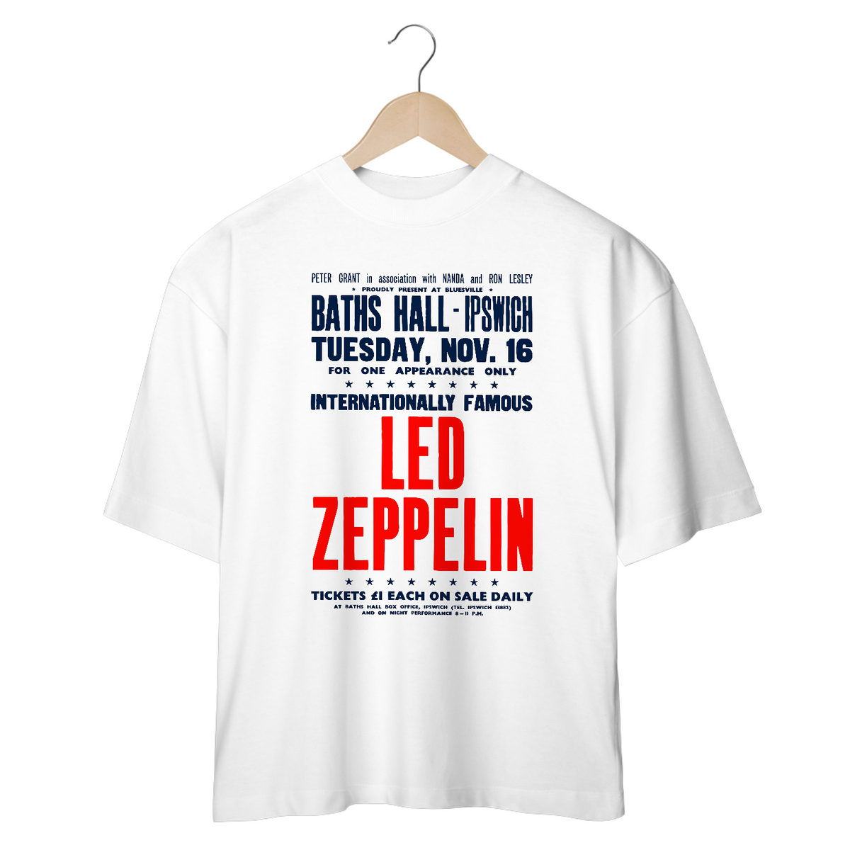 Nome do produto: Led Zeppelin Oversized