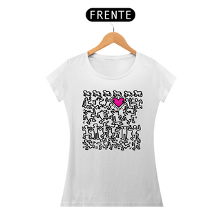 Nome do produtoKeith Haring Coração Baby Look Prime