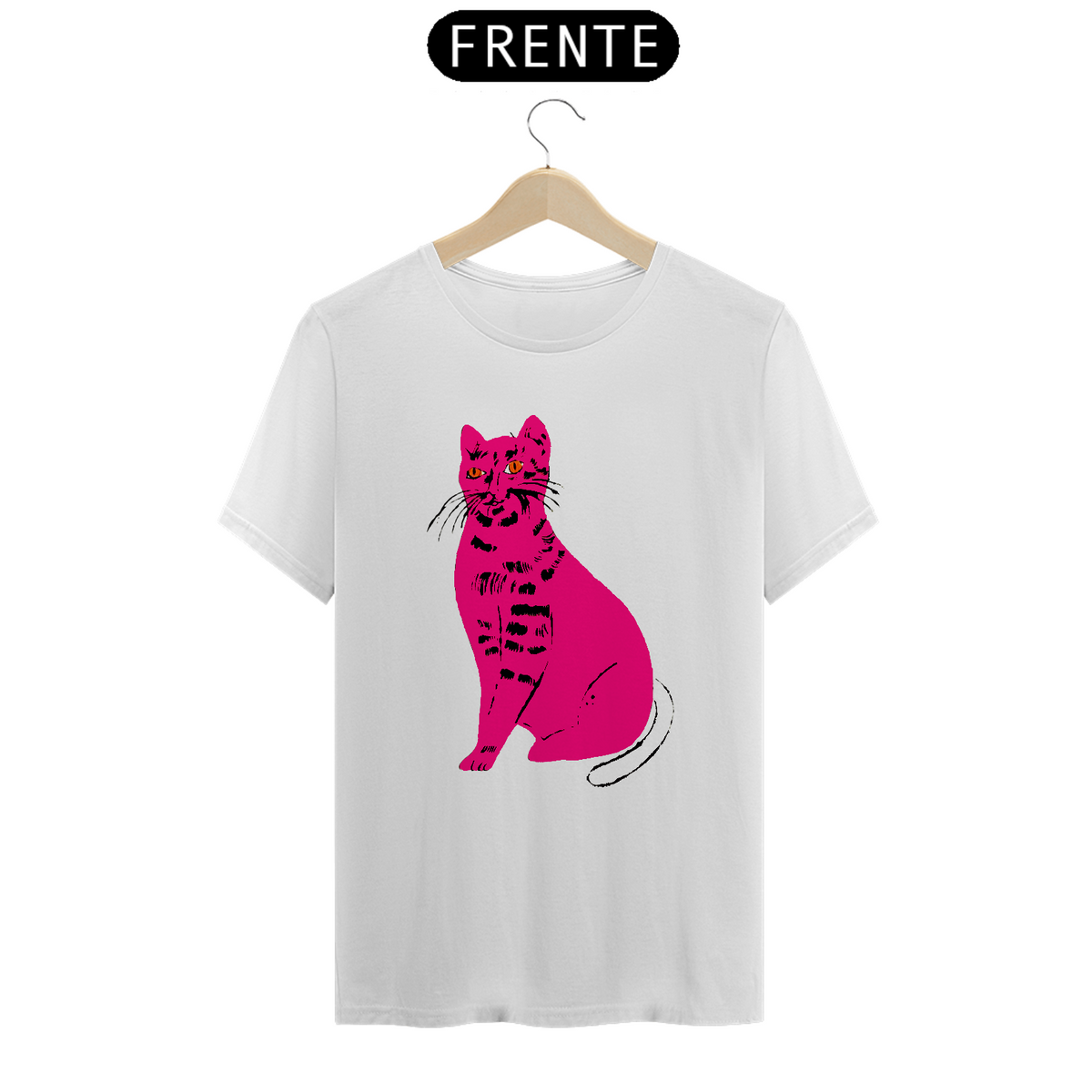 Nome do produto: Andy Warhol Gato Rosa 