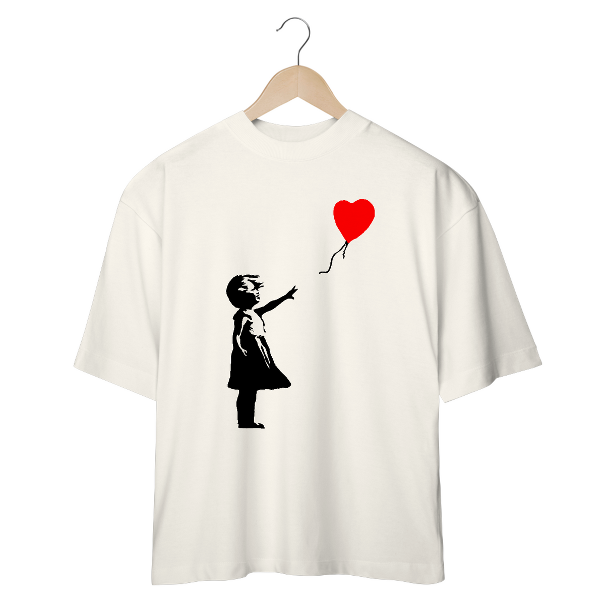 Nome do produto: Banksy Menina com Balão Oversized