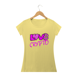 Nome do produtoBaby Look Estonada Love Crypto CRY011-BE