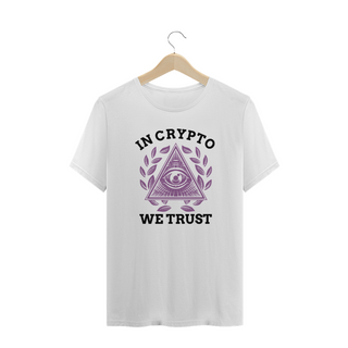 Nome do produtoCamiseta In Crypto We Trust CRY003-CQ