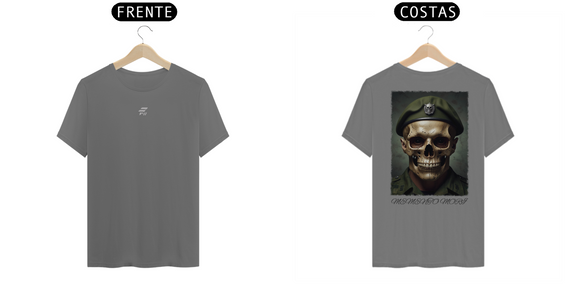 Camisa Estonada Memento Mori Boina verde