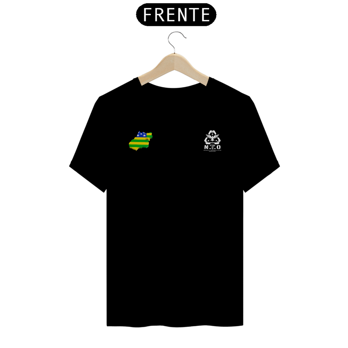 Nome do produto: Camiseta N.T.O. - Goiás