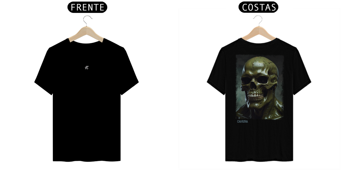 Nome do produto: Camisa Prime Caveira Verde 