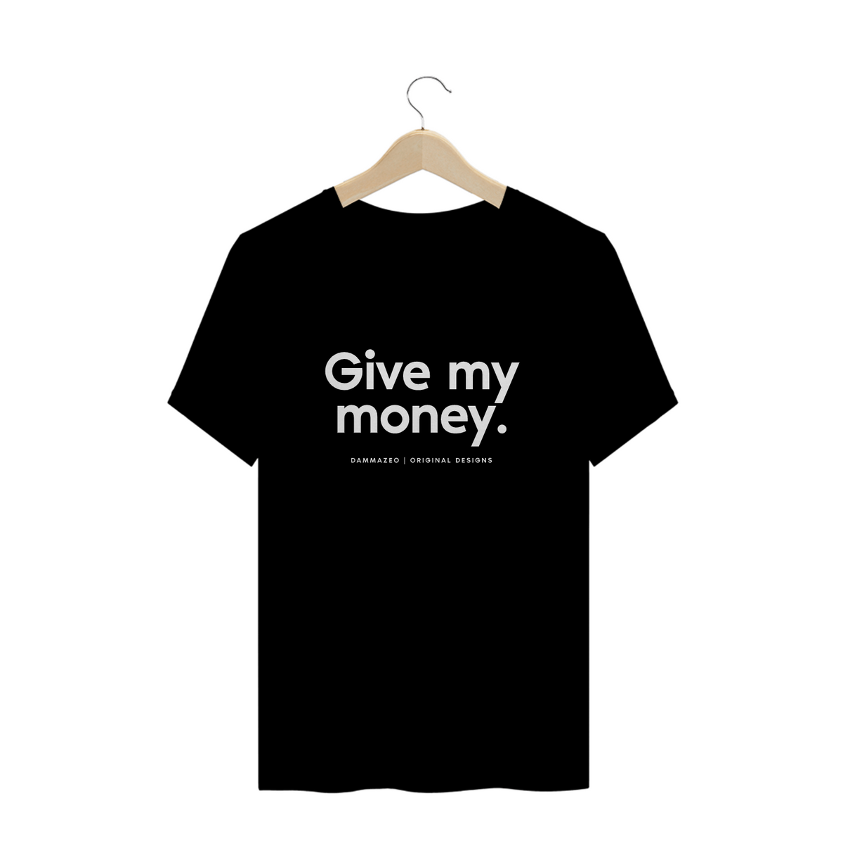 Nome do produto: T-Shirt  Give my Money  |  Money Girl & Money Boy  1/3  |  Dammazeo