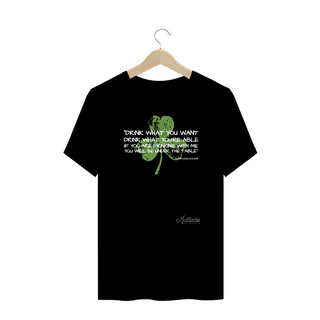 Camiseta Astúcia Plus Size Irish Proverb
