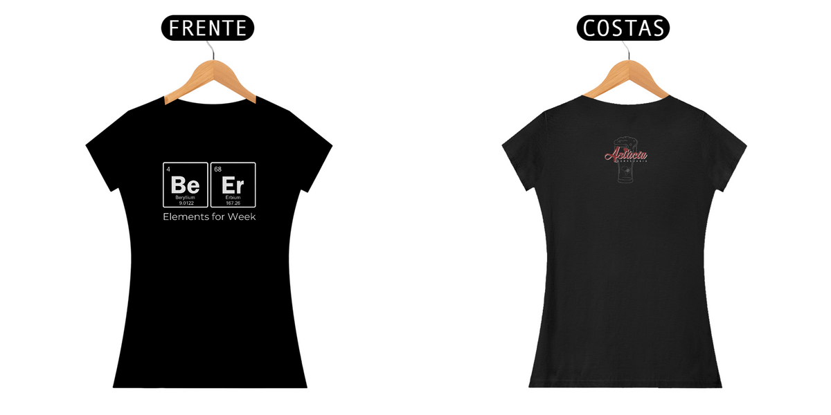 Nome do produto: Camiseta Astúcia Feminina Elements