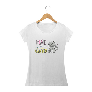 Nome do produtoT-shirt Feminina Mãe de Gato