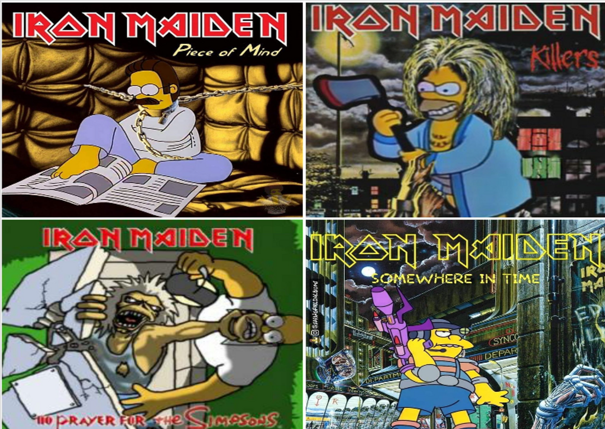 Nome do produto: Iron Maiden - Simpsons