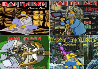 Nome do produtoIron Maiden - Simpsons