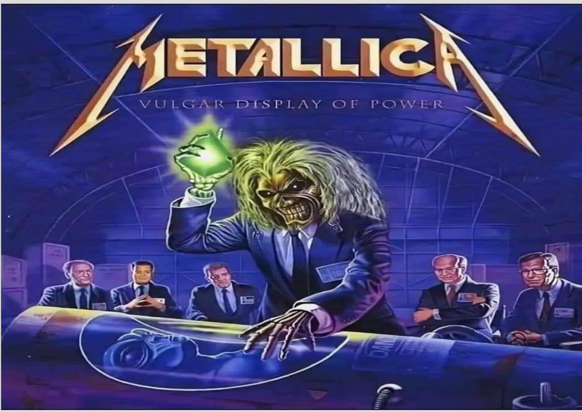 Nome do produto: Metallica, Megadeth, Iron Maiden, Pantera - Zoeira