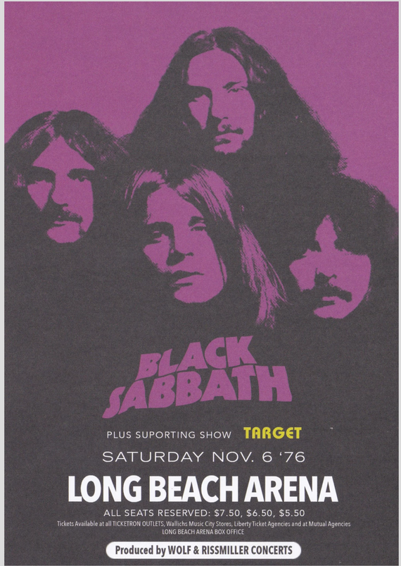 Black Sabbath - Long Beach Arena 76