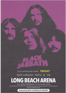 Nome do produtoBlack Sabbath - Long Beach Arena 76