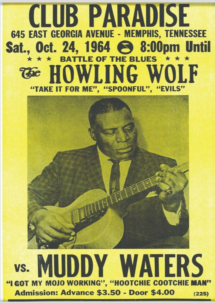 Nome do produto: Howling Wolf vs Muddy Waters - Club Paradise