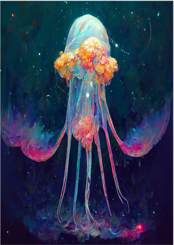 Galaxy Jellyfish