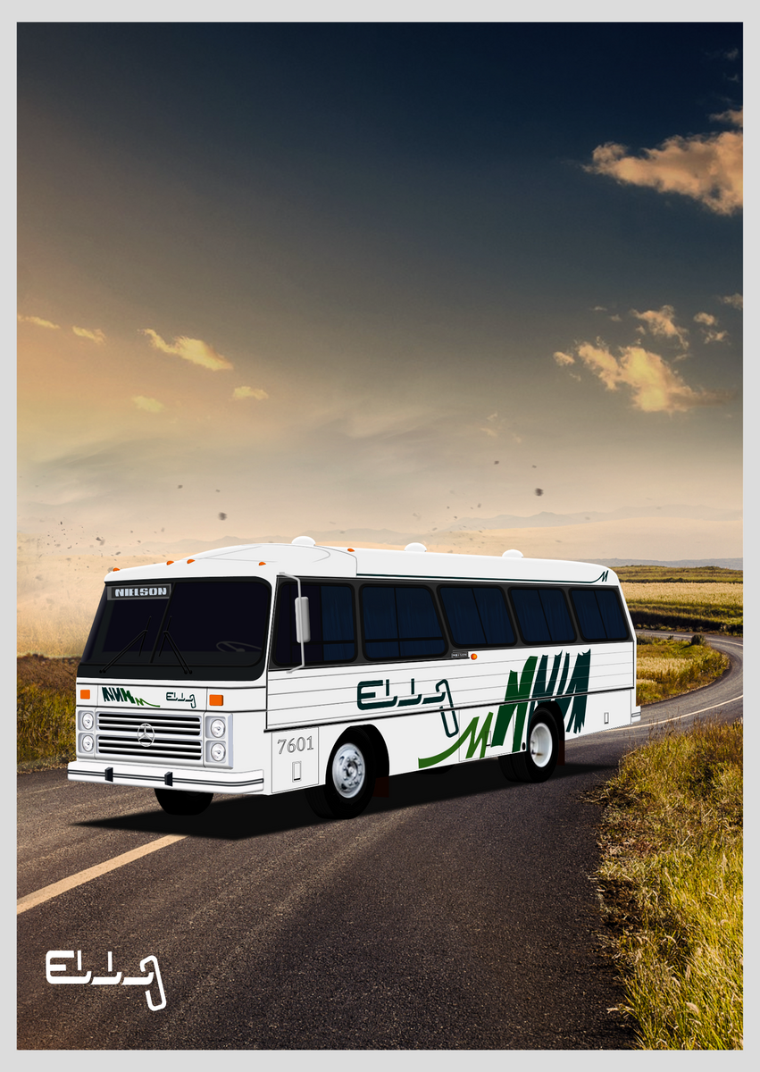 Nome do produto: POSTER ÔNIBUS ELLOTUR 