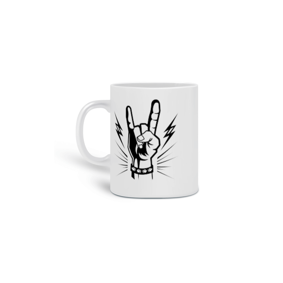 Caneca Rock Roll