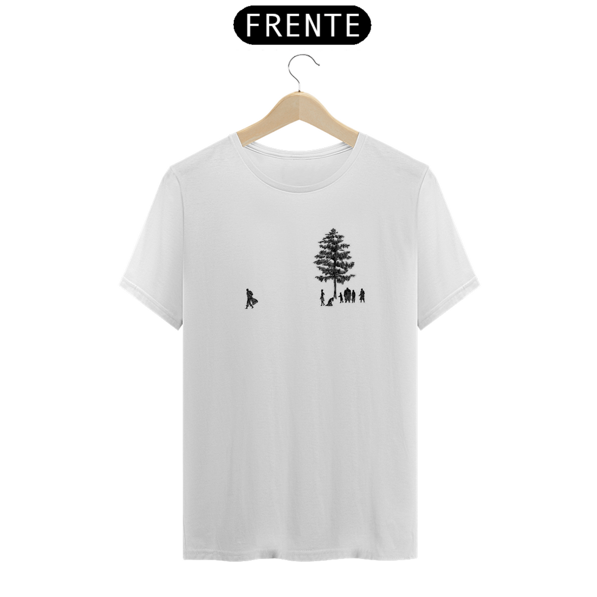 Nome do produto: Camiseta Branca - Berserk Jornada