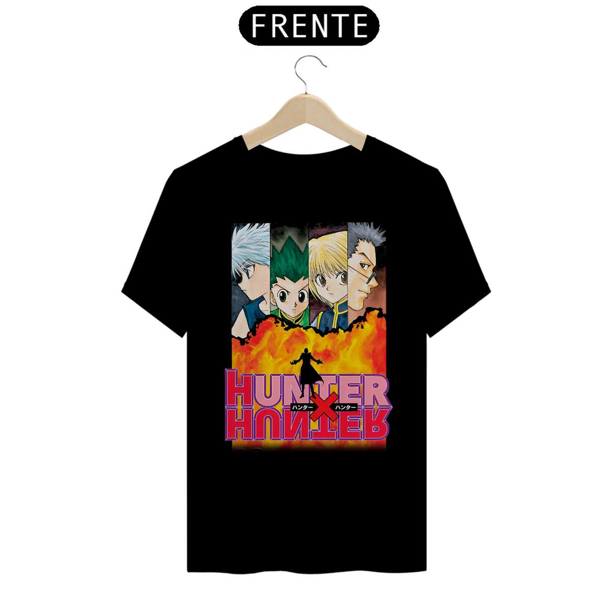 Nome do produto: Camiseta Preta - Hunter (02)