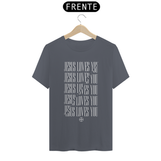 Nome do produtoCamiseta Masculina Felipe D'Aloia - Jesus Loves You