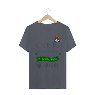 Nome do produtoCamiseta Masculina Rose Teixeira - Cristo é Meu Amparo