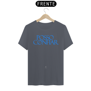 Nome do produtoCamiseta Masculina Claudia Bastos - Posso Confiar