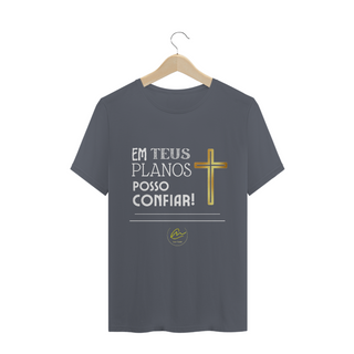 Nome do produtoCamiseta Masculina Max Caleb - Em Teus planos posso confiar