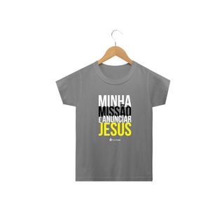 Nome do produtoCamiseta Infantil Phelippe Luz - Minha Missão 2