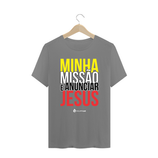 Nome do produtoCamiseta Plus Size Phelippe Luz - Minha Missão