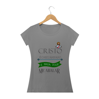 Nome do produtoCamiseta Feminina Rose Teixeira - Cristo é Meu Amparo