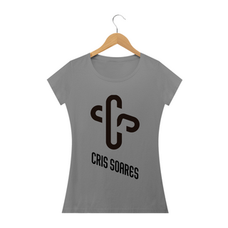 Nome do produtoCamiseta Feminina Cris Soares - CS em cruz