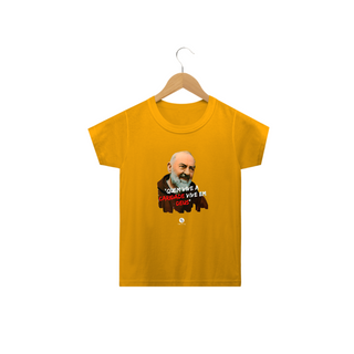 Nome do produtoCamiseta Infantil Gabriel Dilins - Quem vive a Caridade