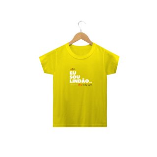 Nome do produtoCamiseta Infantil Forró Santíssima Trindade - Eu sou lindão