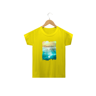 Nome do produtoCamiseta Infantil Gabriel Dilins - O caminho é Deus