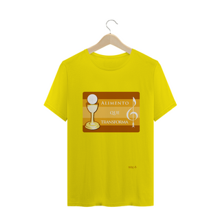 Nome do produtoCamiseta Masculina Instrumento de Paz - Alimento Que Transforma