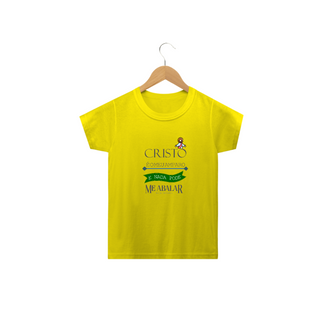 Nome do produtoCamiseta infantil Rose Teixeira - Cristo é Meu Amparo