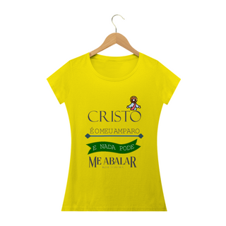 Nome do produtoCamiseta Feminina Rose Teixeira - Cristo é Meu Amparo