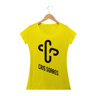 Nome do produtoCamiseta Feminina Cris Soares - CS em cruz