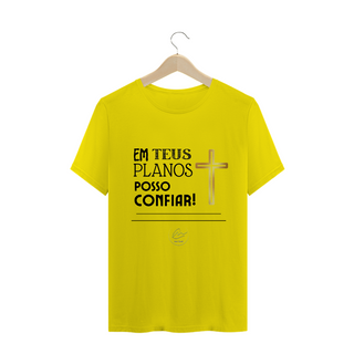 Nome do produtoCamiseta Masculina Max Caleb - Em Teus planos posso confiar