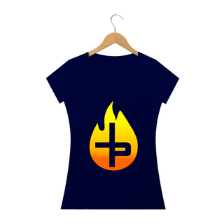 Nome do produtoCamiseta Feminina Phelippe Luz - Chama