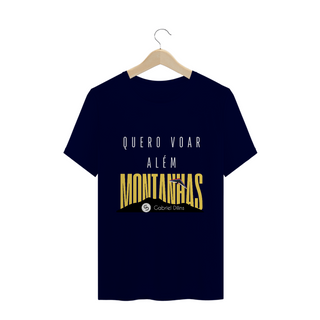 Nome do produtoCamiseta Masculina Gabriel Dilins - Quero Voar Além Montanhas