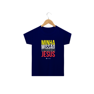 Nome do produtoCamiseta Infantil Phelippe Luz - Minha Missão